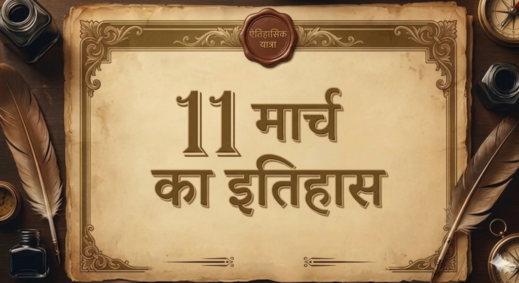 11 मार्च का इतिहास (11 March ka itihaas)